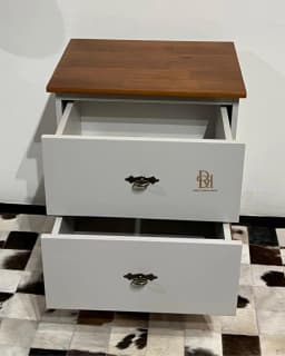 Mesinha de Cabeceira com 2 Gavetas (UNIDADE) miniatura 2