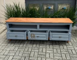 Rack TV 3 Gavetas - Linha 3D miniatura 2