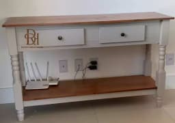 Aparador com 2 Gavetas e Pés Torneados miniatura 6