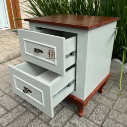 Mesinha de Cabeceira com 2 Gavetas (UNIDADE) miniatura 5