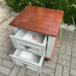 Mesinha de Cabeceira com 2 Gavetas (UNIDADE) miniatura 6