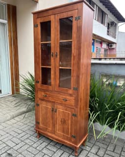 Armário Cristaleira - Linha Mexicana miniatura 2