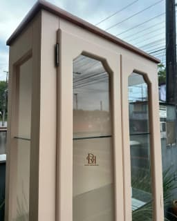 Cristaleira Rose Retrô - Linha 900 miniatura 3