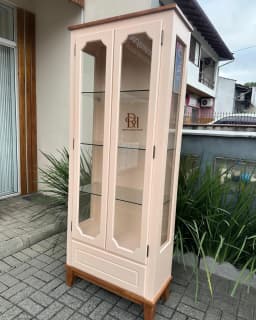 Cristaleira Rose Retrô - Linha 900 miniatura 2