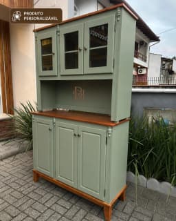 Oratória Retrô 1.20 cm com 6 Portas Personalizável em MDF Laqueado miniatura 4