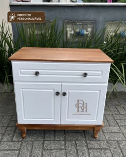 Balcão de Banheiro 80cm Personalizável MDF Laqueado | Rustic Dream House miniatura 7