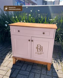 Balcão de Banheiro 80cm Personalizável MDF Laqueado | Rustic Dream House miniatura 6
