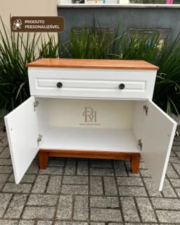 Balcão de Banheiro 80cm Personalizável MDF Laqueado | Rustic Dream House miniatura 3