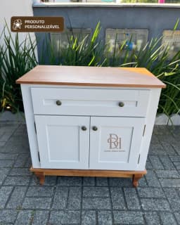 Balcão de Banheiro 80cm Personalizável MDF Laqueado | Rustic Dream House miniatura 5