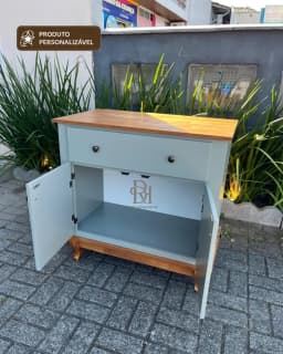 Balcão de Banheiro 80cm Personalizável MDF Laqueado | Rustic Dream House miniatura 3