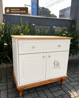 Balcão de Banheiro 80cm Personalizável MDF Laqueado | Rustic Dream House miniatura 9