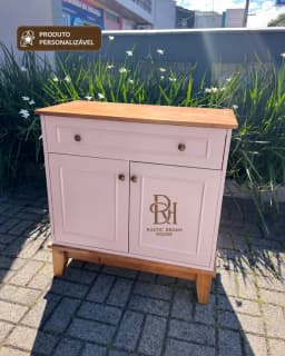 Balcão de Banheiro 70cm Personalizável MDF Laqueado | Rustic Dream House miniatura 5