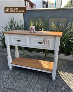 Aparador 1.00 cm com 2 Gavetas Personalizável em MDF Laqueado miniatura 5