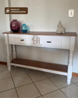 Aparador 1.40 cm com 2 Gavetas Superiores Personalizável em MDF Laqueado miniatura 3