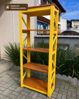 Livreiro 80 cm Personalizável em MDF Laqueado miniatura 5