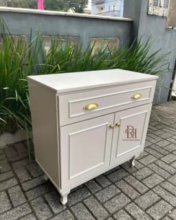 Balcão de Banheiro 80 cm 2 Portas e 1 Gaveta – Frete Rápido miniatura 1