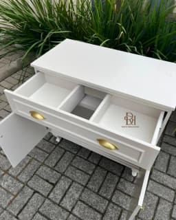 Balcão de Banheiro 80 cm 2 Portas e 1 Gaveta – Frete Rápido miniatura 2