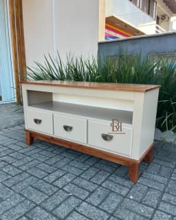 Rack 1.30 m com 3 Gavetas – Frete Rápido miniatura 1