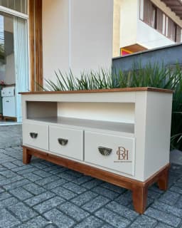 Rack 1.30 m com 3 Gavetas – Frete Rápido miniatura 2