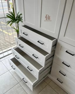 Guarda-Roupa 1.60 m 4 Portas e 8 Gavetas – Frete Rápido miniatura 3
