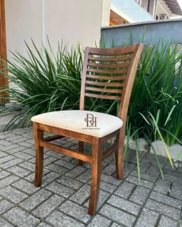 Cadeira Verona – Linha Rustic em madeira maciça miniatura 1
