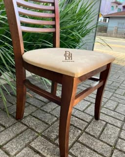 Cadeira Verona – Linha Rustic em madeira maciça miniatura 2
