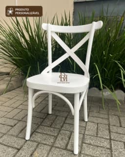Cadeira X Laqueada Personalizável miniatura 1