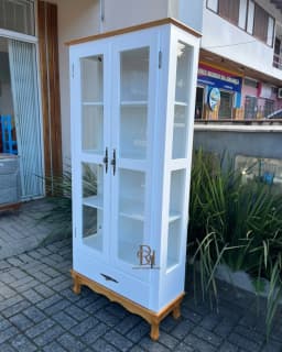 Cristaleira 2 Portas com Laterais Envidraçadas – Frete Rápido miniatura 1