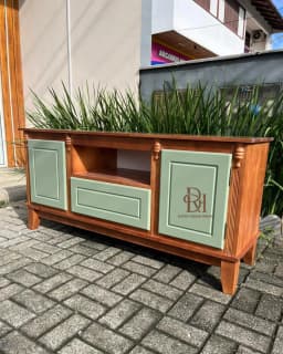Rack vz 1.50 m 2 Portas e 1 Gaveta – Frete Rápido miniatura 3