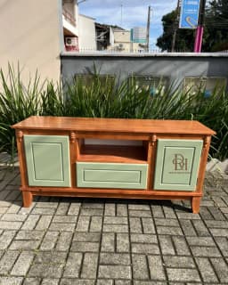 Rack vz 1.50 m 2 Portas e 1 Gaveta – Frete Rápido miniatura 1
