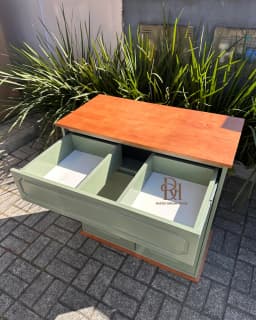 Balcão para Banheiro Suspenso Verde Água – Frete Rápido miniatura 3
