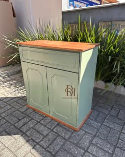 Balcão para Banheiro Suspenso Verde Água – Frete Rápido miniatura 1