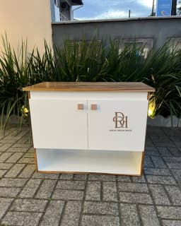 Balcão para Banheiro Suspenso 100% Resistente à Água Branco – Frete Rápido miniatura 2