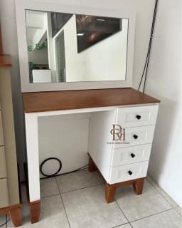 Penteadeira 4 Gavetas com Espelho – Frete Rápido miniatura 1
