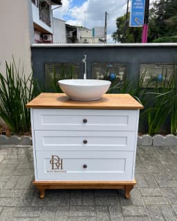 Balcão de Banheiro Gaveteiro - Caneco Interno miniatura 2