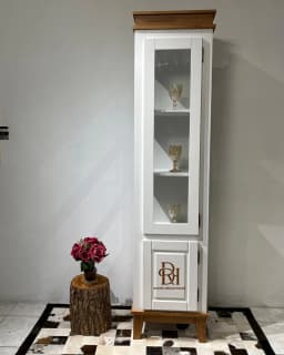 Cristaleira 1 Porta - Linha 3D miniatura 5