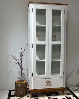 Cristaleira 2 Porta e 1 Gaveta - Linha 900 miniatura 1