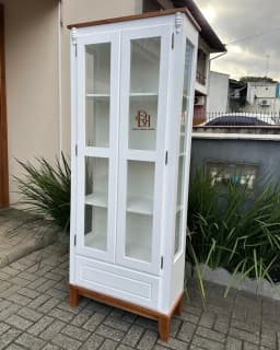 Cristaleira 2 Porta e 1 Gaveta - Linha 900 miniatura 3
