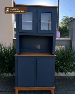 Oratória 90 cm com 4 Portas Personalizável em MDF Laqueado miniatura 6