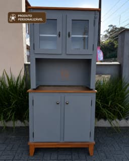 Oratória 90 cm com 4 Portas Personalizável em MDF Laqueado miniatura 5