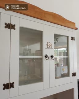 Oratória Clássica 2.00 cm com 10 Portas e 3 Gavetas Personalizável em MDF Laqueado miniatura 3