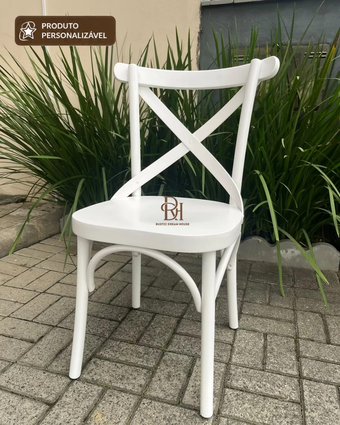 Cadeira X Laqueada Personalizável 1